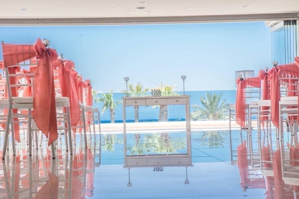 Book your wedding day in Vrissiana Beach Hotel Protaras
